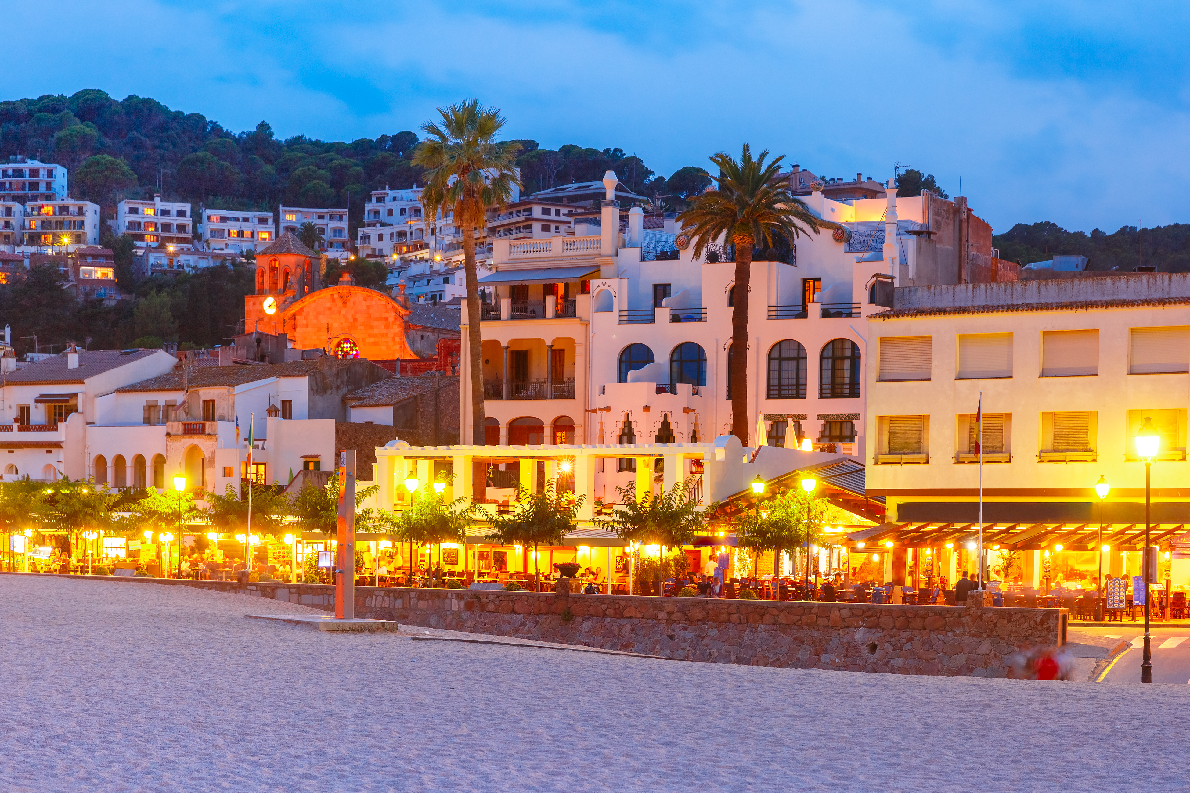 Tossa De Mar Town Centre