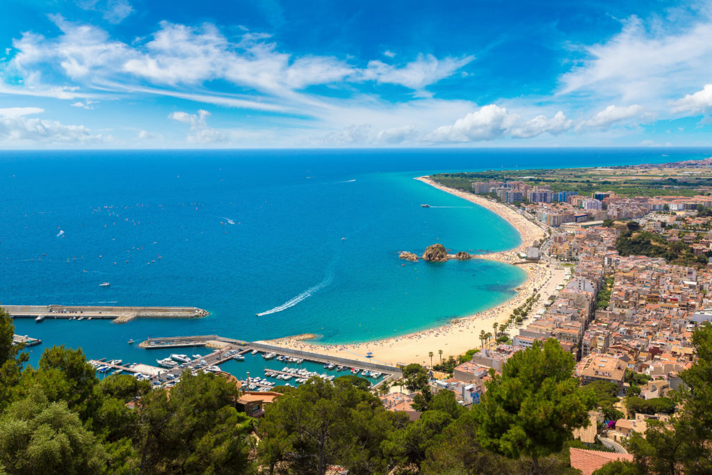 Blanes - the southernmost tip of the Costa Brava