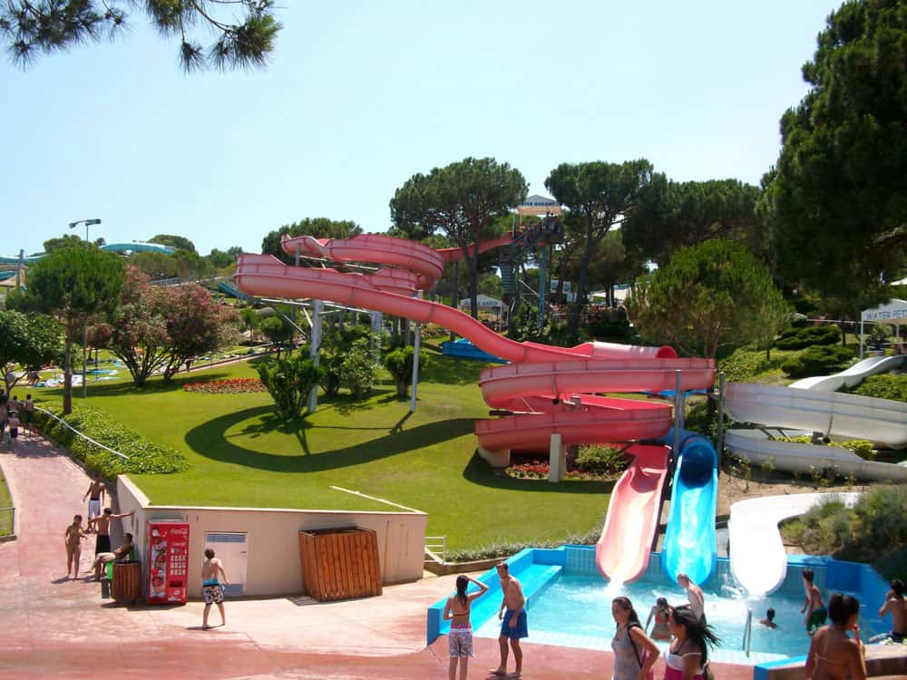 Water Park Waterworld in Lloret de Mar