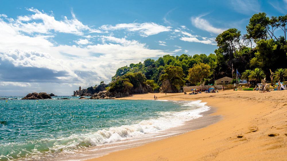 tourism in Lloret de Mar - beach