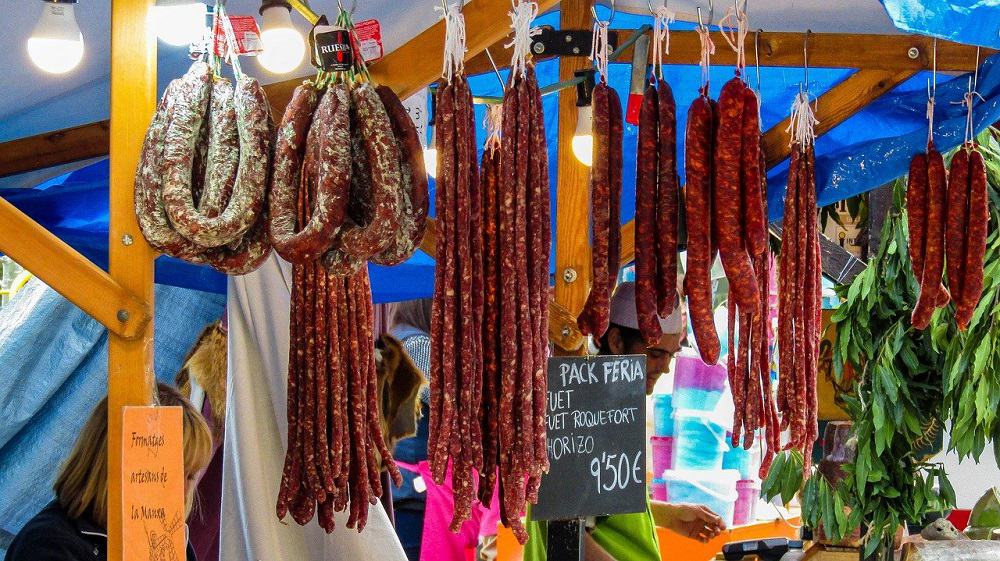 Market in Tossa de Mar - Costa Brava