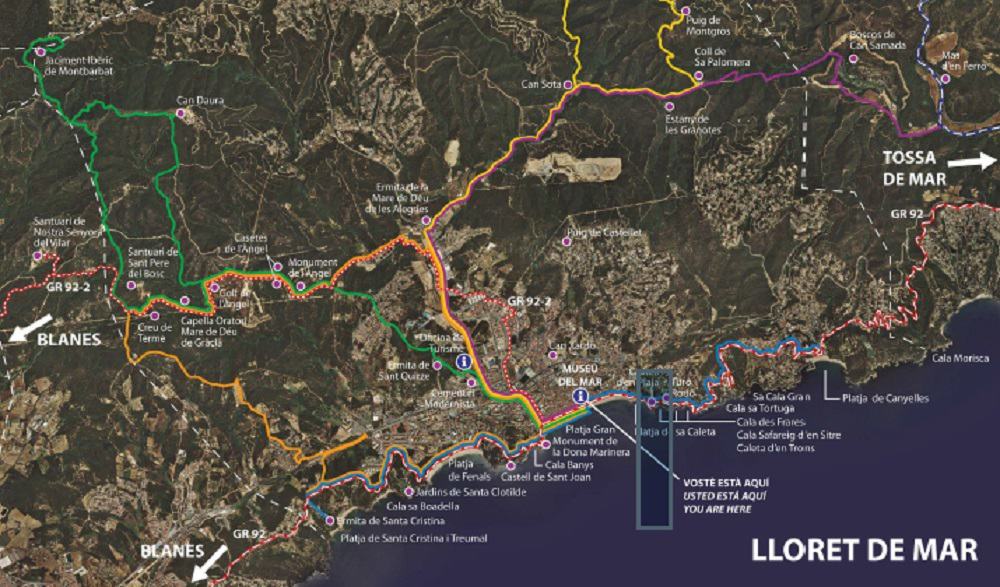Hiking in Lloret de Mar - the most beautiful routes