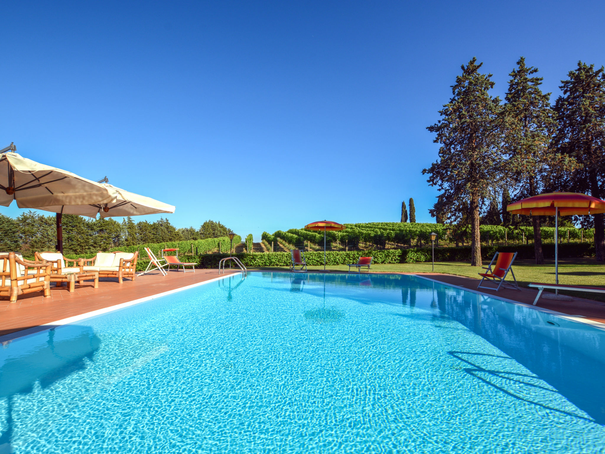 Location Villa Gambassi Terme Tuscany Chianti Maison Italie Camporbiano
