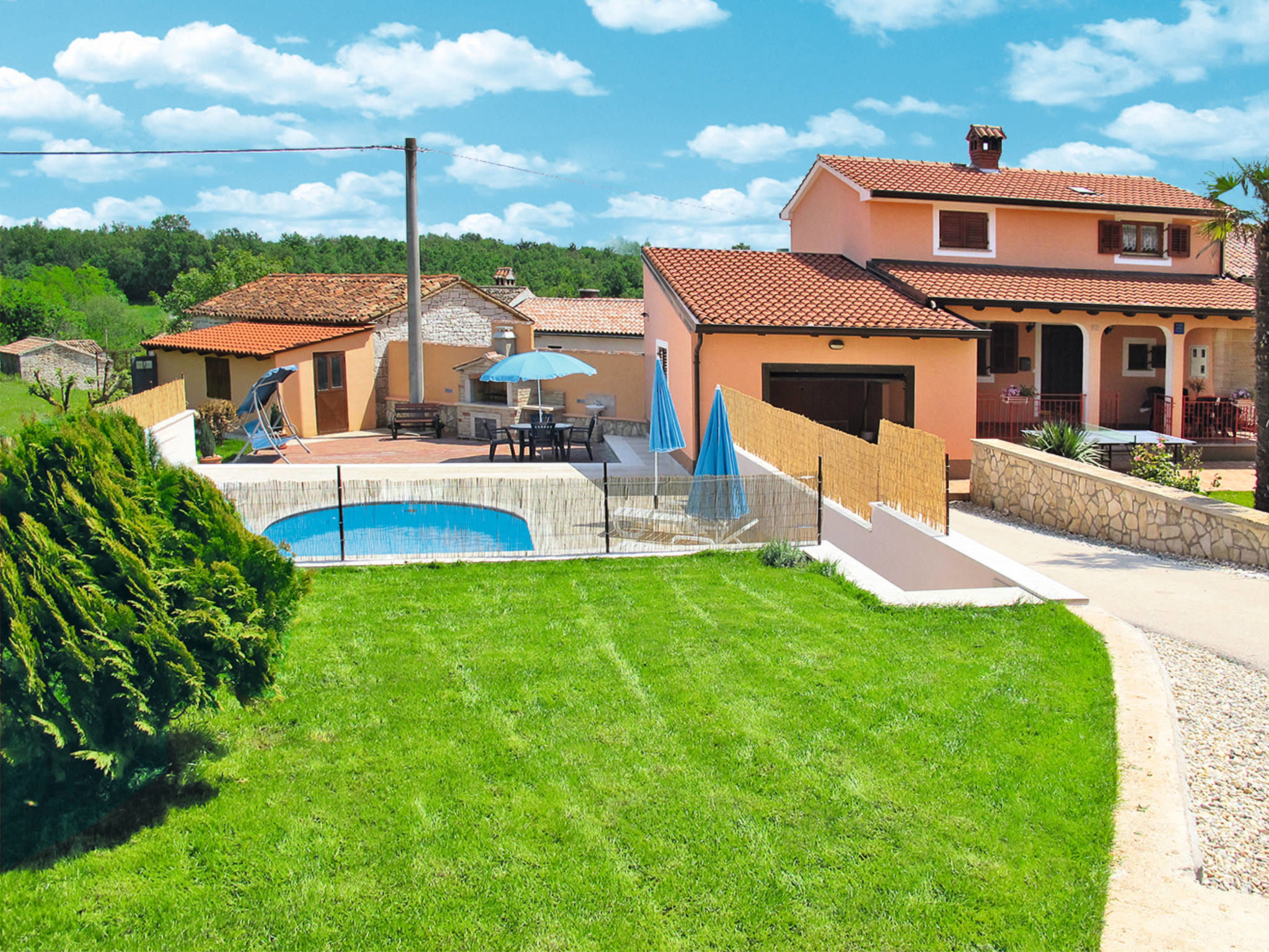 Ferienhaus Pazin Istria Villa Kroatien Medica