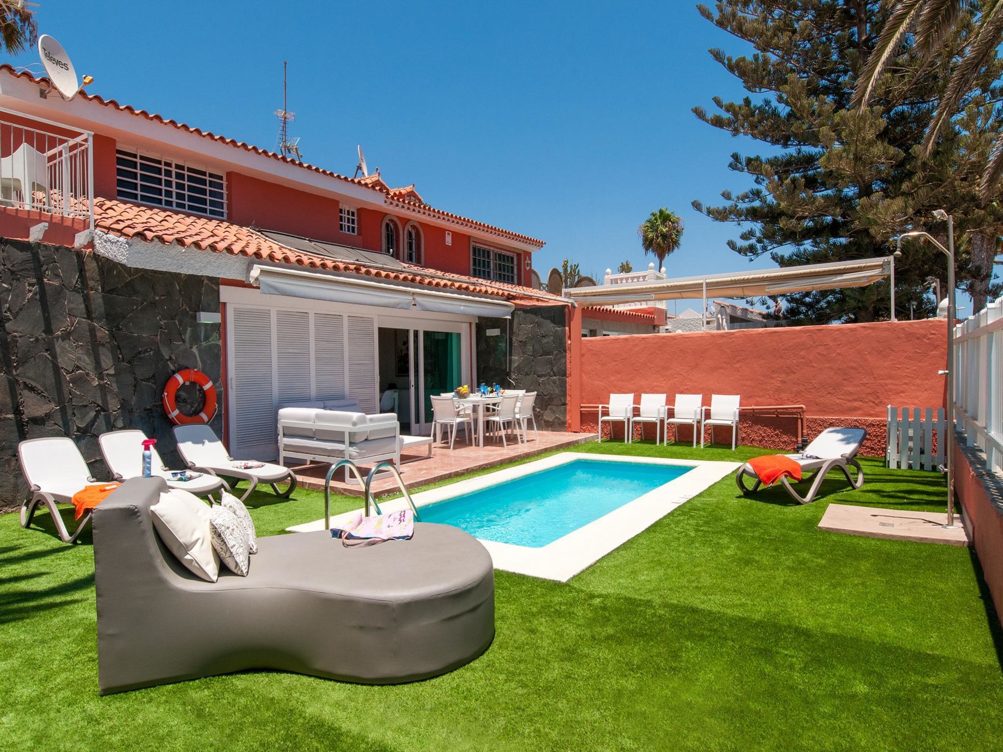 Casa de vacaciones San Agustin Gran Canaria España Beach Front Villa