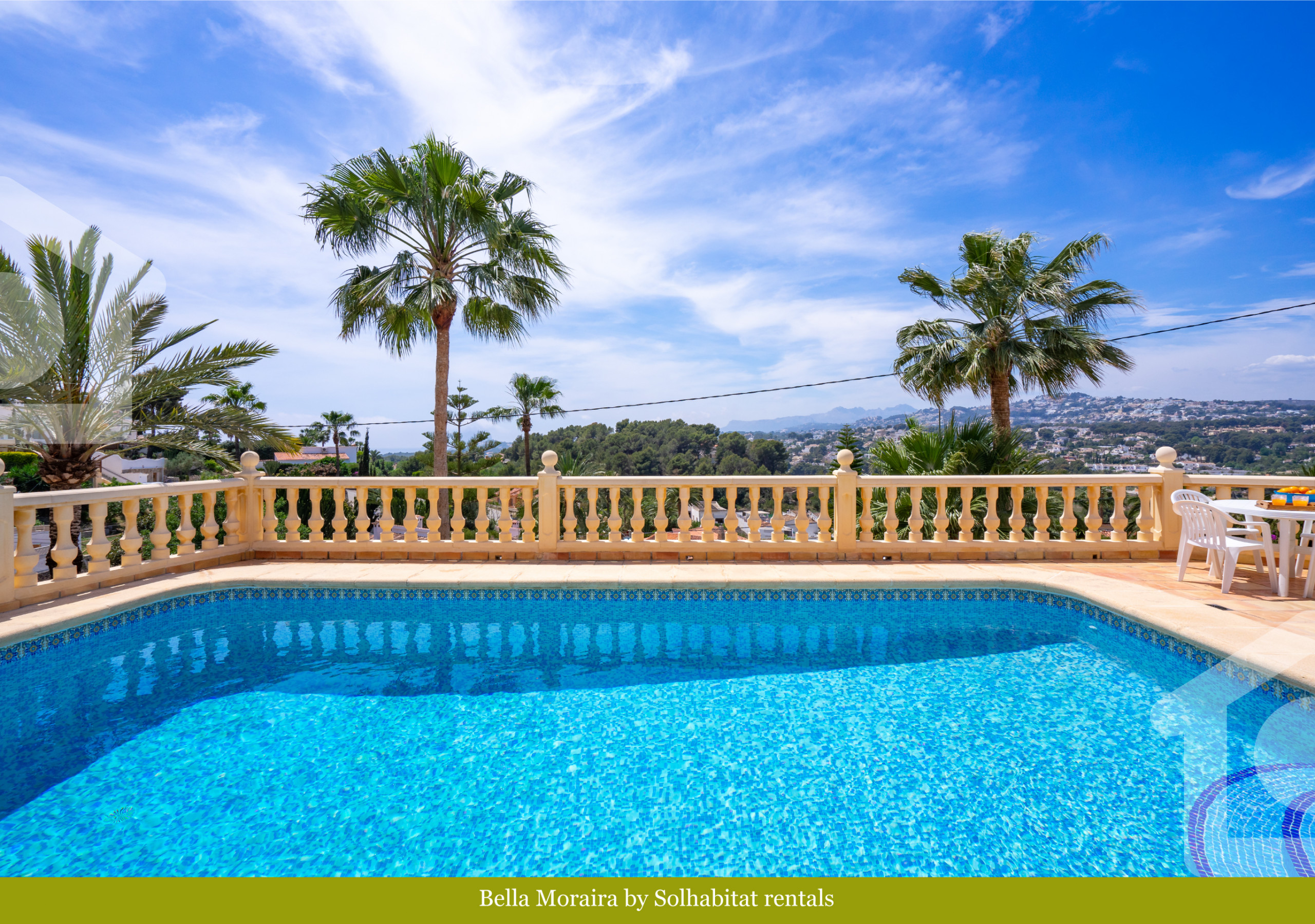 Holiday home Moraira Costa Blanca Villa Spain for rent Tulia