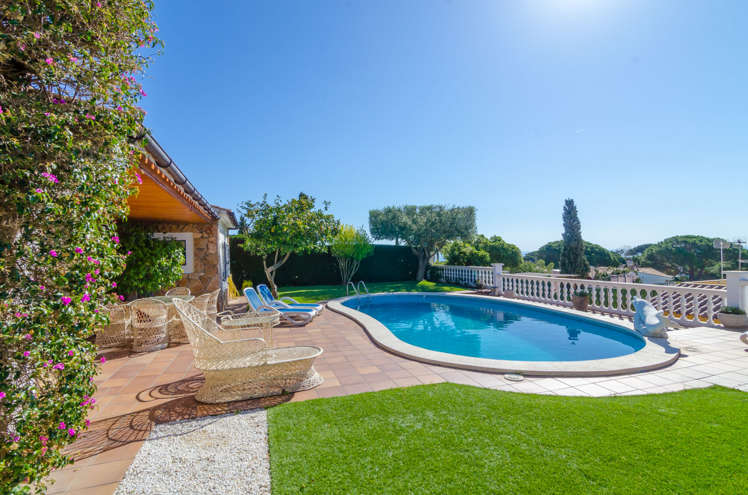 Vakantiehuis Lloret de Mar Costa Brava Villa Spanje huren Delfin