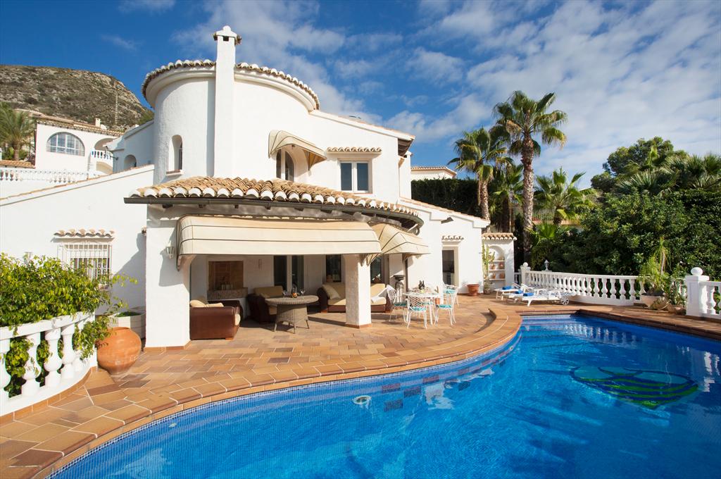 Holiday home Moraira Costa Blanca Villa Spain for rent Casa Chimo