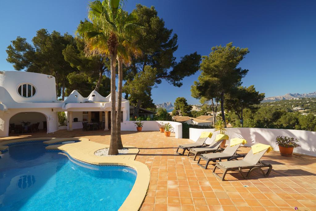 Holiday home Moraira Costa Blanca Villa Spain for rent Timberland