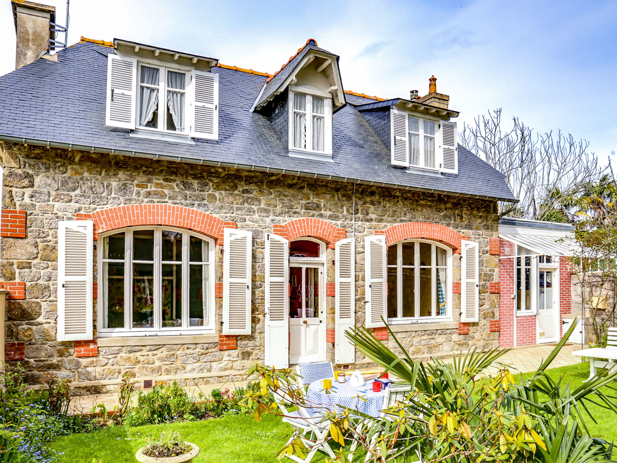 Ferienhaus Dinard Brittany Northern Villa frankreich Chaumiere